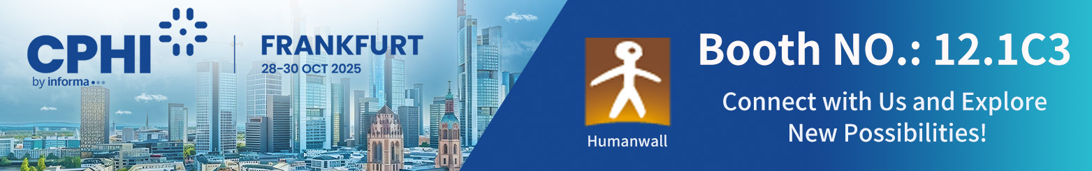 Visite-nos na CPHI Frankfurt - Estande 12.1C3!