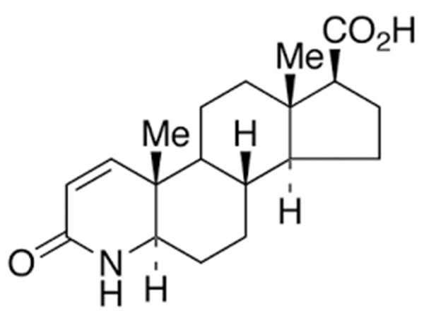 ácido 4-aza-5a-androstan-3-oxo-17p-carboxílico