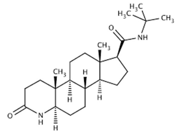 N-terc-butil-3-oxo-4-aza-5a-androst-17p-carboxamida